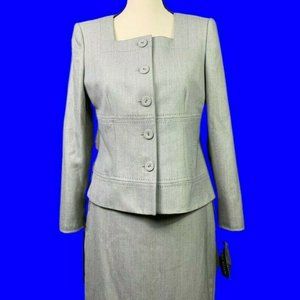 ANN KLEIN SUIT NWT 6P Beautiful Suit